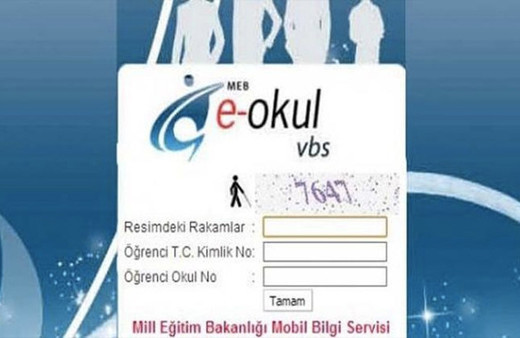 e-okul uygulamasında nasıl not öğrenilir 2018 VBS giriş ekranı 
