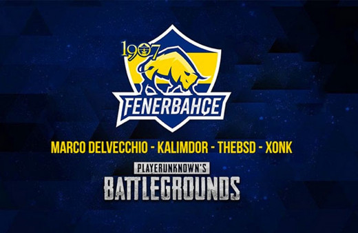 Fenerbahçe PUBG oyununun takımını kurdu