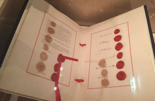 Lozan Anlaşması'nın orjinali ilk kez gün yüzüne çıktı işte fotoğrafları