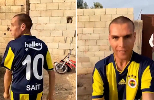 Ayakkabı sevinci duygulandırmıştı! Tuncay Şanlı'dan Sait'e forma hediyesi