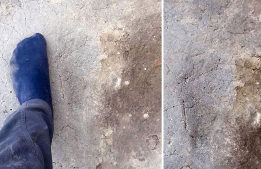 Bursa'da 7500 yıllık ayak izi bulundu