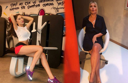 Tuğçe Aral Seda Akgül'ün bacak pozuna cesur pozla meydan okudu