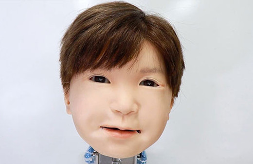 İşte en gerçekçi robot kafası Affetto!