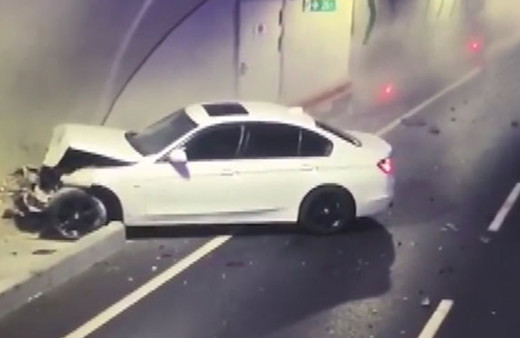 Avrasya Tüneli'ndeki kazanın görüntüleri ortaya çıktı! 