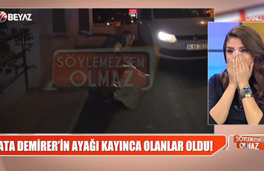 Ata Demirer'in talihsiz kazası! Yardımına muhabirler yetişti 