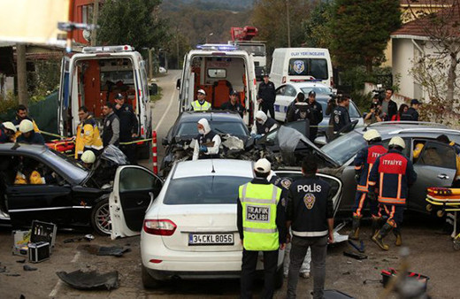 Çarpışma dizisindeki kaza sahnesi nasıl çekildi?