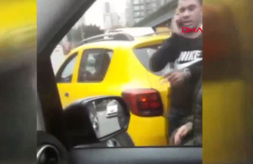 İstanbul'da 'UBER'ci taksici gerginliği devam ediyor!