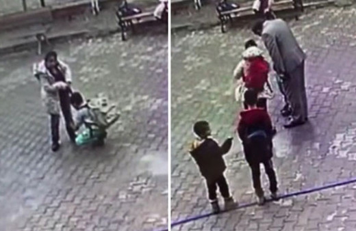 Şanlıurfa'da duygulandıran anlar! Okul müdürü alnından öptü