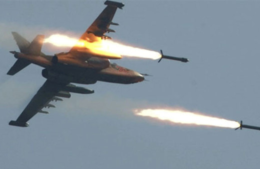 Rus uçakları Halep'in güneyini bombaladı!