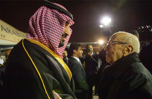 Suudi Veliaht Prens Bin Selman protestolara rağmen oraya gitti! 