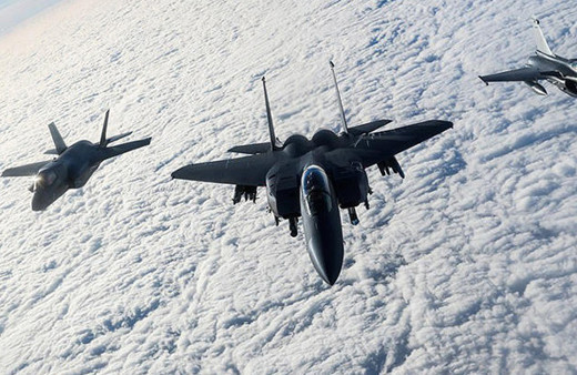 Jetler Rusya için havalandı 40 savaş uçağı harekete geçti