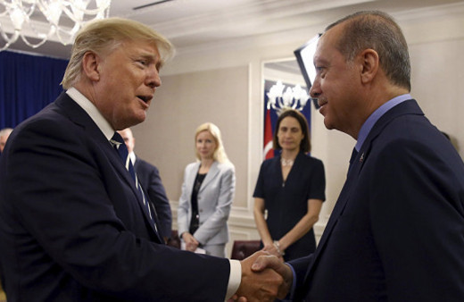 Cumhurbaşkanı Erdoğan ile Trump arasında kritik görüşme!