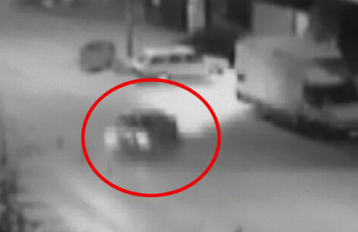 Drift atan sürücü hayatının şokunu yaşadı!