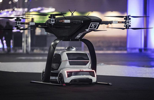 Airbus ve Audi ortak drone araba projesini tanıttı
