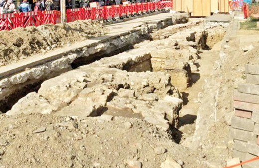 Üsküdar'dan tarih fışkırdı İSKİ 'Koruyamayız' dedi