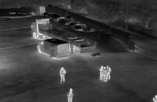 Gece görüşlü İHA ile böyle yakalandılar!