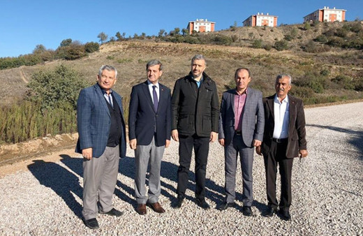 TOKİ Şahin Tepesi Konutları sakinlerinin yol sevinci