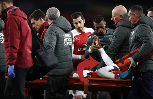 Futbolseverleri kahreden sakatlık! 