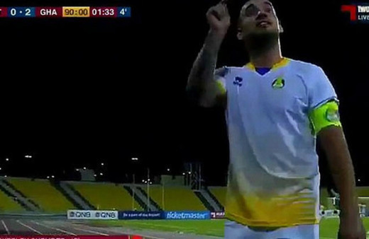 Sneijder Katar'da ortalığı karıştırdı!