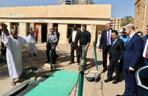 İçişleri Bakanı Süleyman Soylu Sudan'da 