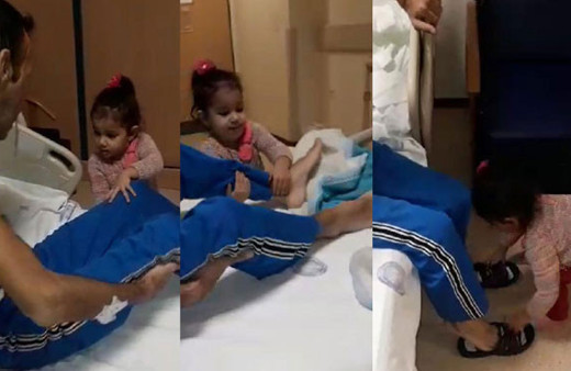 Yüz nakli olan Recep Sert hastanelik oldu en büyük yardımcısı bakın kim?