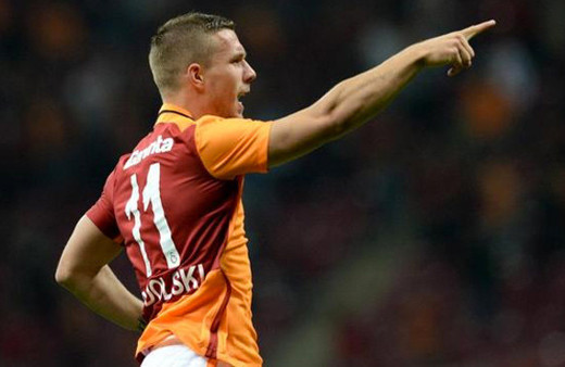 Podolski'den sürpriz Galatasaray paylaşımı