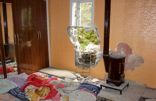 Yatak odasında dehşeti yaşadılar