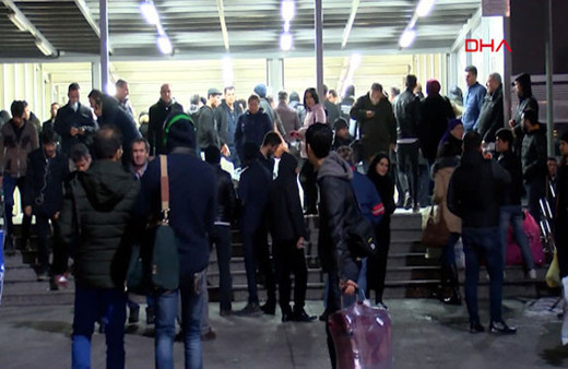 Marmaray seferleri yapılamıyor