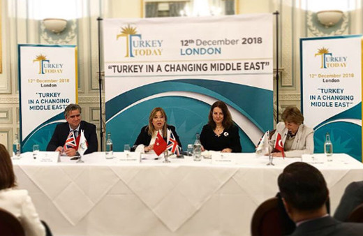 Londra'da dikkat çeken Türkiye paneli