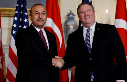 Bakan Çavuşoğlu ile Pompeo Suriye'yi görüştü