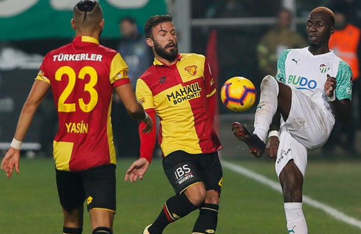 Göztepe ilk beraberliğini Bursaspor'dan aldı!