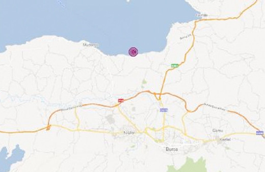Son deprem Bursa'da! Büyüklüğü kaç oldu?