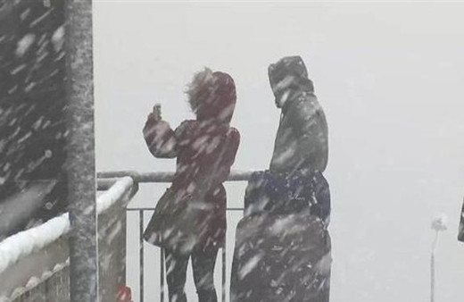 Edirne kar başladı saatlik hava durumu fena! 