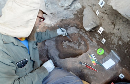 Arjantin'de 5 bin 700 yıllık bebek kalıntıları bulundu
