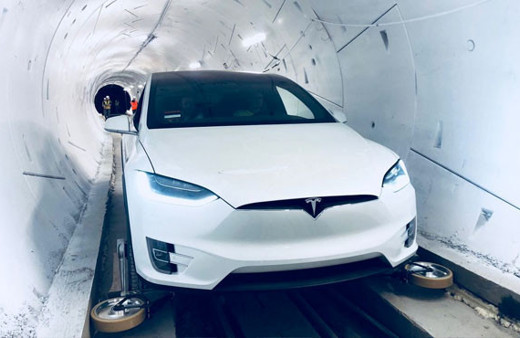 Elon Musk'ın trafiği yok edecek dev tünel projesinin bir kısmı açıldı