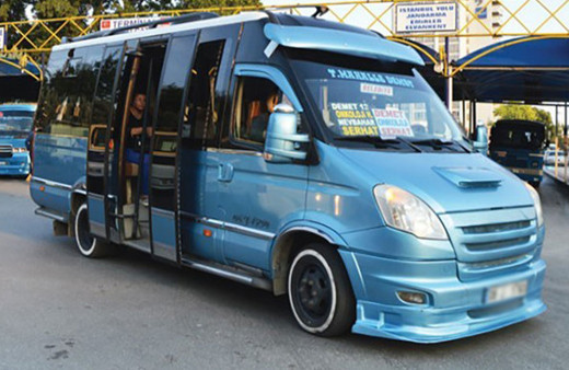 Dolmuş, servis ve taksi dolmuşlarında yeni dönem hem sağına hem soluna yazılacak