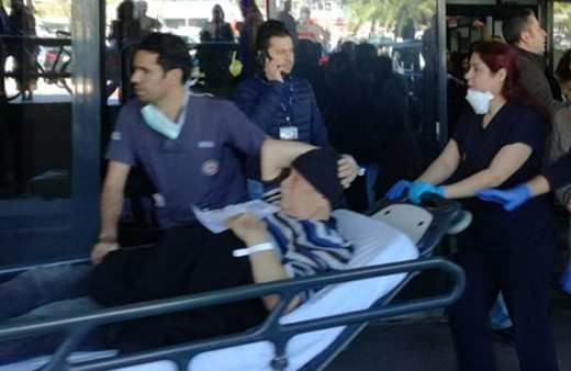 Ege Üniversitesi Hastanesi'nde yangın paniği!