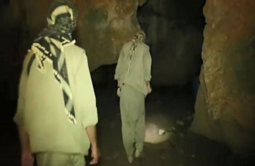 800 metre derinlikteki inlerinde kıstırıldılar işte teröristlerin o inleri