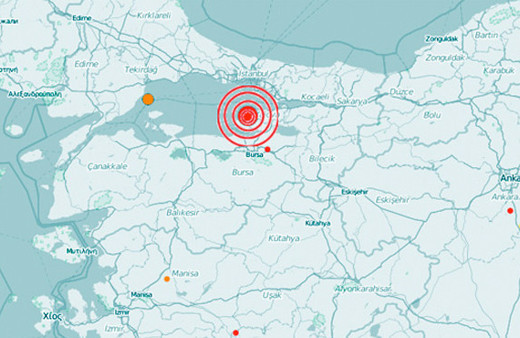 Yalova’da  24 saatte 22 deprem meydana geldi  