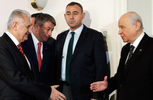 Binali Yıldırım-Devlet Bahçeli görüşmesi sonrası açıklama