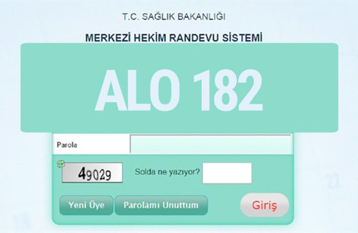 Hastane randevu numarası ALO 182 ücretli mi?
