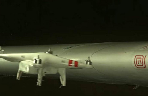  Drone ile uçak kanadının çarpışmasını test edildi sonuç ise şaşırtıcı