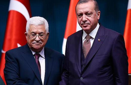 Cumhurbaşkanı Erdoğan, Abbas ile görüştü