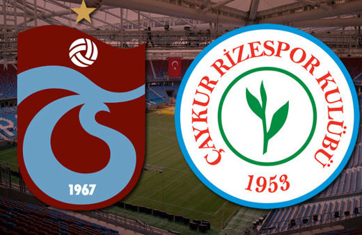 Karadeniz derbisinde 11'ler belli oldu! Trabzonspor-Çaykur Rizespor