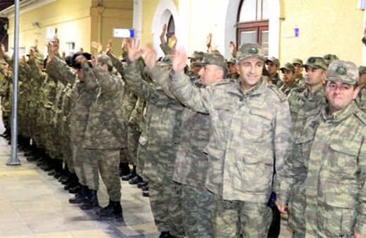 Suriye sınırına askeri sevkiyat! Böyle uğurlandılar