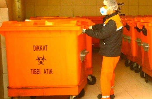 TÜİK, sağlık kuruluşlarında toplanan tıbbi atık sayısını bildirdi