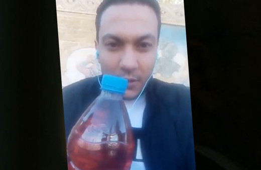 Kameraman 'devrim yapacağım' deyip kendini ateşe verdi