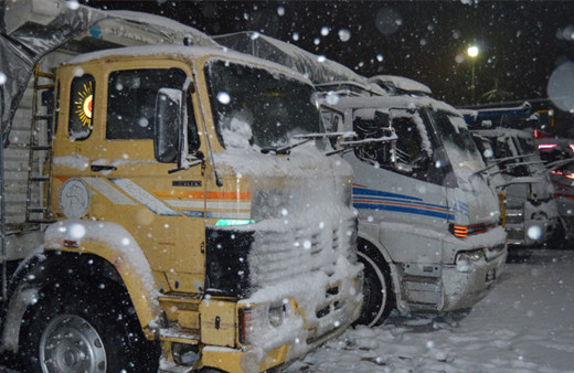 Afyonkarahisar- Antalya kara yolu ulaşıma kapandı
