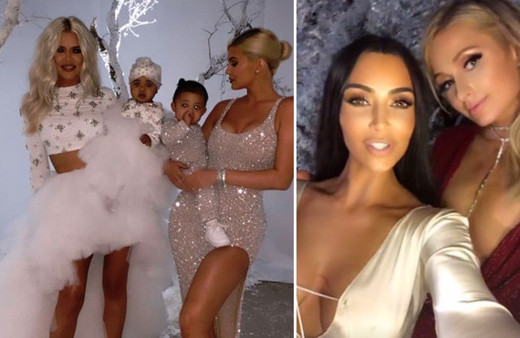 Çılgın parti için para verip kar yağdırdılar