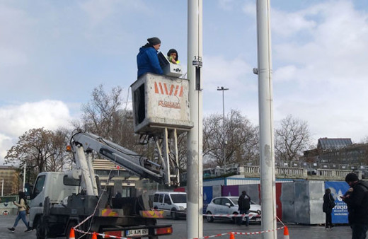 Taksim'de yılbaşı gecesi tacizcileri için önlem alındı
